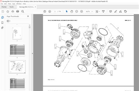 Bomag spare parts catalog contains full information on original spare parts, parts book, electrical and hydraulic diagrams, spare parts management, technical specifications, documentation for equipment Bomag. . Bomag parts diagram